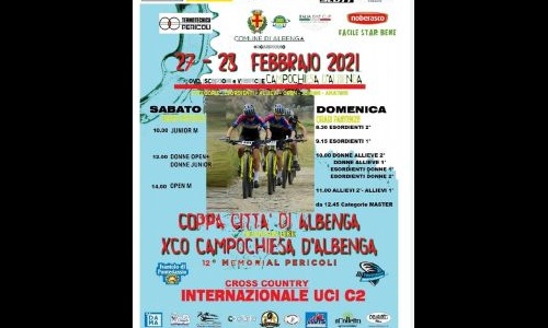 28.02.2021 Albenga (SV) XCO Nazionale Giovanile